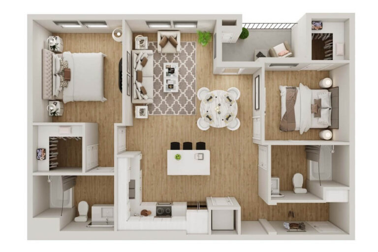 Floorplan B3
